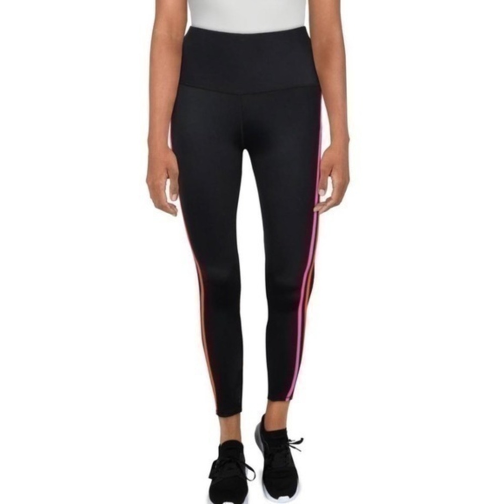 Wear It To Heart Leggings, Small, Neon Side Stripes, Never Worn